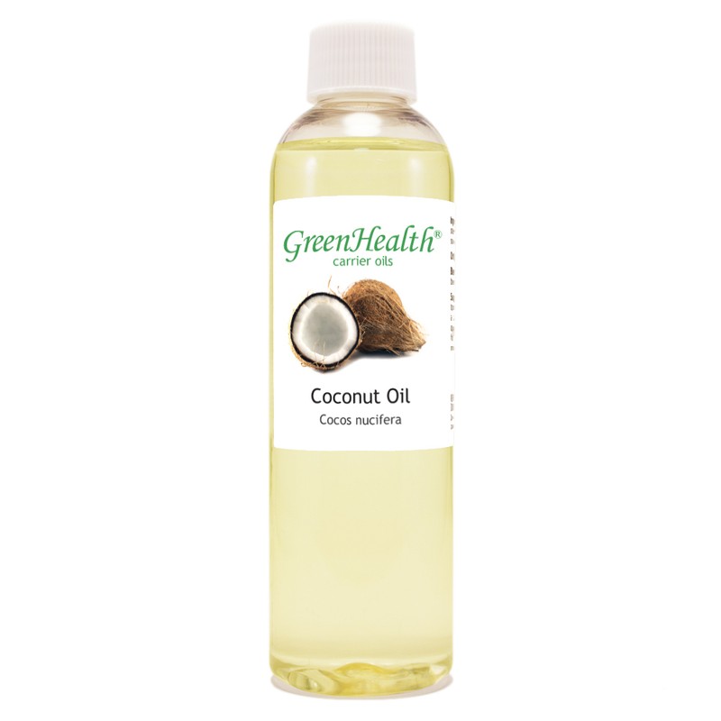 4 fl oz Fractionated Coconut Carrier Oil (100% Pure & Natural) – GreenHealth