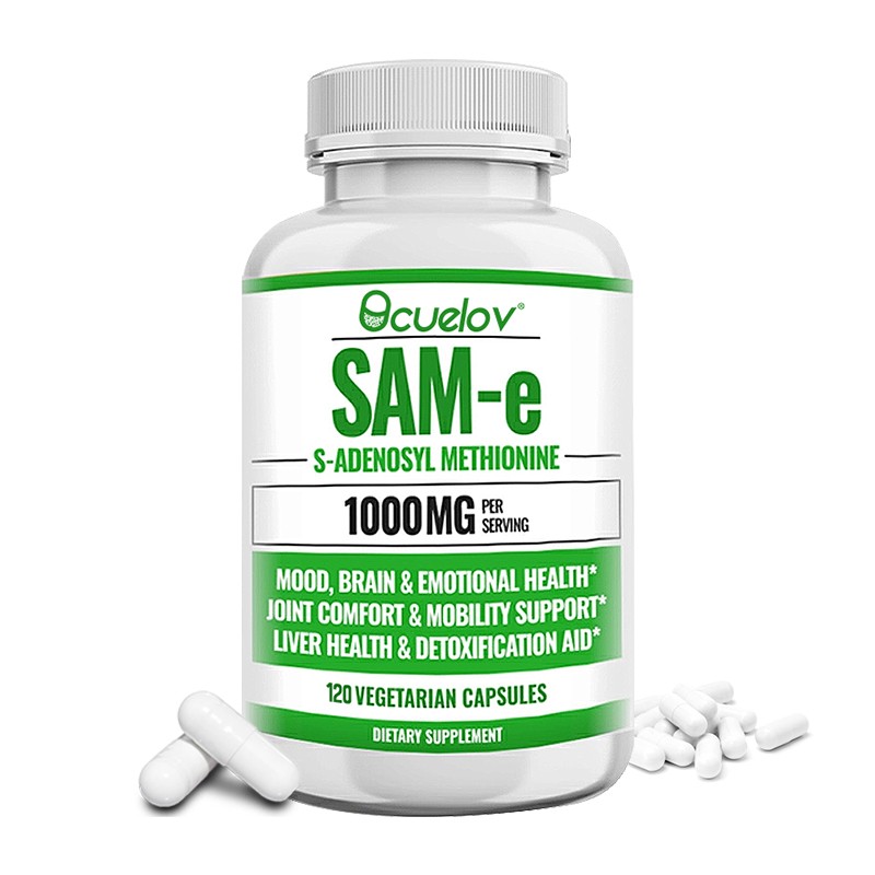 SAM-e 1000 mg 120 Capsules, Anxiety Relief,Liver And Joints