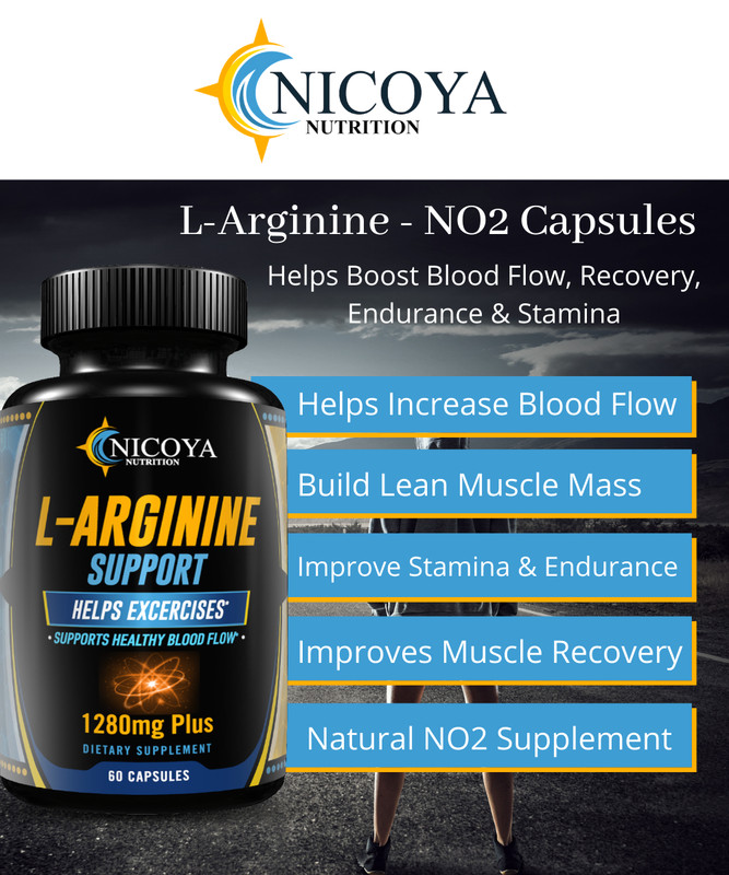 Nitric Oxide L-Arginine-Pump Workout Enhancer, Muscle Recovery, Energy & Stamina gallery