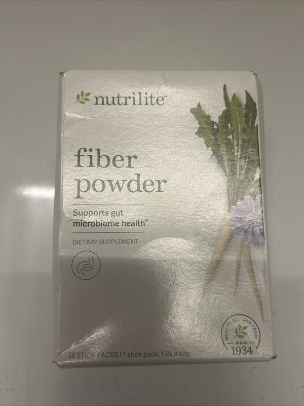 Amway Nutrilite™ Fiber Powder 30 Sticks Packs (see box Condition) Exp 4/2025