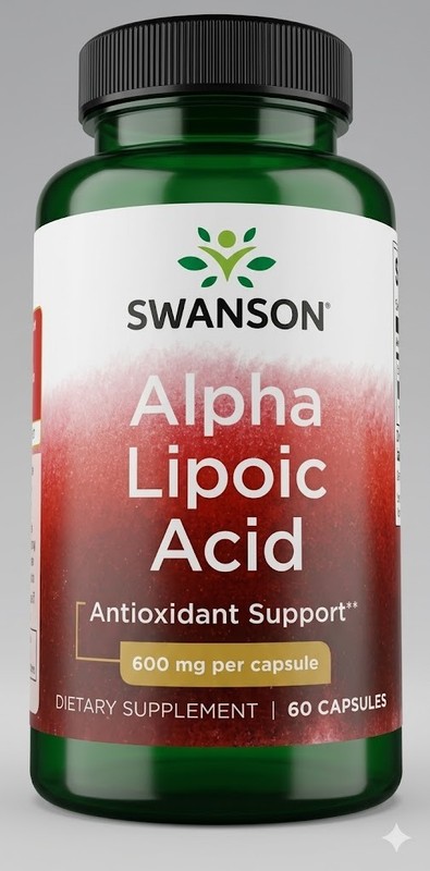 Alpha Lipoic Acid 600 mg 60 Capsules