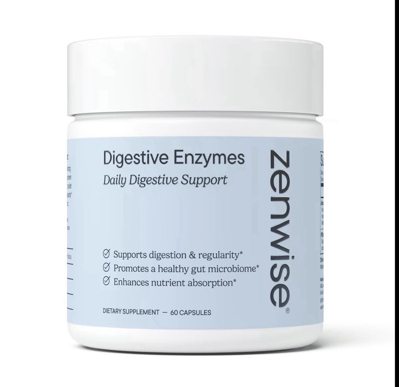 Zenwise Digestive Enzymes 60 Capsules(EXP 02/2028)