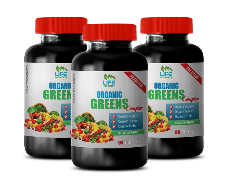 anti inflammatory tablets – ORGANIC GREENS COMPLEX – antioxidant superfood 3B
