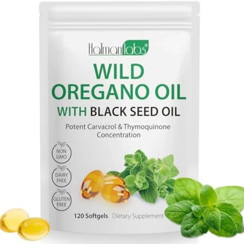 Resilia Oil Of Oregano With Black Seed Oil 6,000MG
