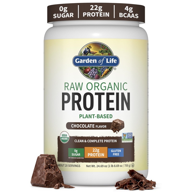 Garden of Life Protein Powder, Vegan 1.46 Pound (Pack 1), Chocolate