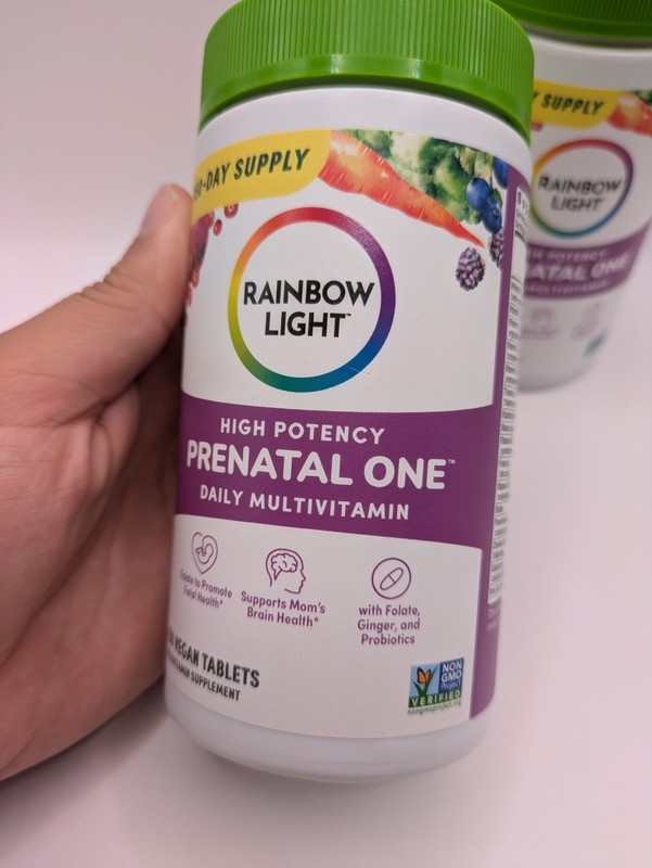 (2 Pack) 150 Tablets Rainbow Light Prenatal One High Potency Multivitamins 03/27 gallery
