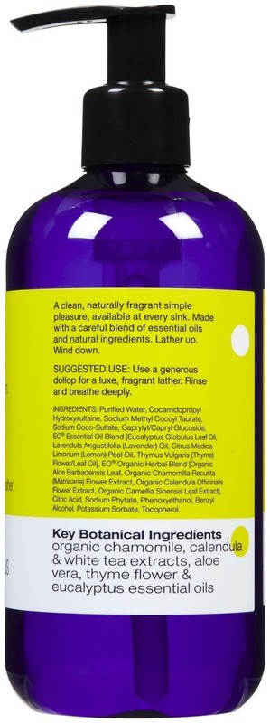 EO Products Liquid Hand Soap - Lemon & Eucalyptus - 12 oz gallery