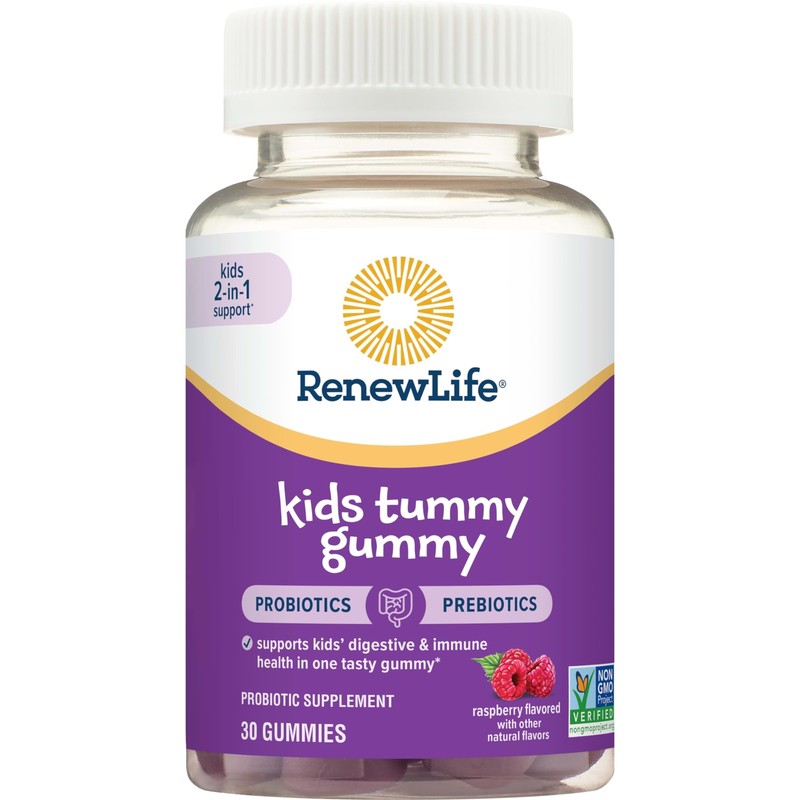 Renew Life Kids Probiotic Gummies 30 Count Digestive Immune Support Vegan