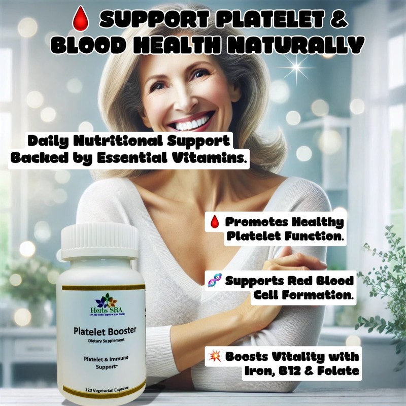 Papaya Leaf + Iron & Multivitamin Formula – Boost Platelets & Blood Health.
