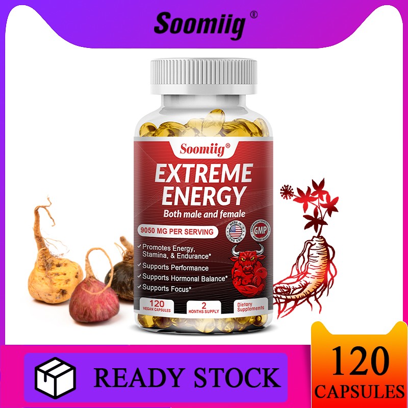 Boosts Workout Performance Supports Mental Sharpness Improves Mood 120 Pills