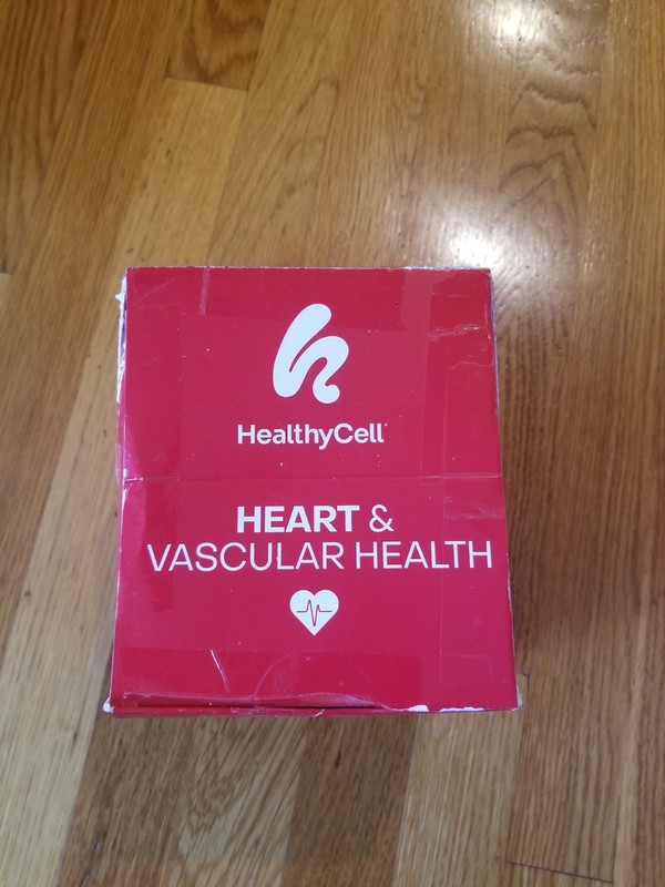 HealthyCell Heart & Vascular Supplement COQ10, Resveratrol STRAWBERRY EXP 11/27