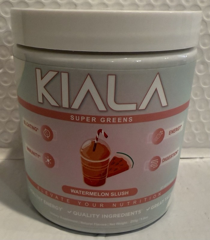 Kiala Nutrition Super Greens, Organic Greens Powder with Spirulina & Chlorel🍉