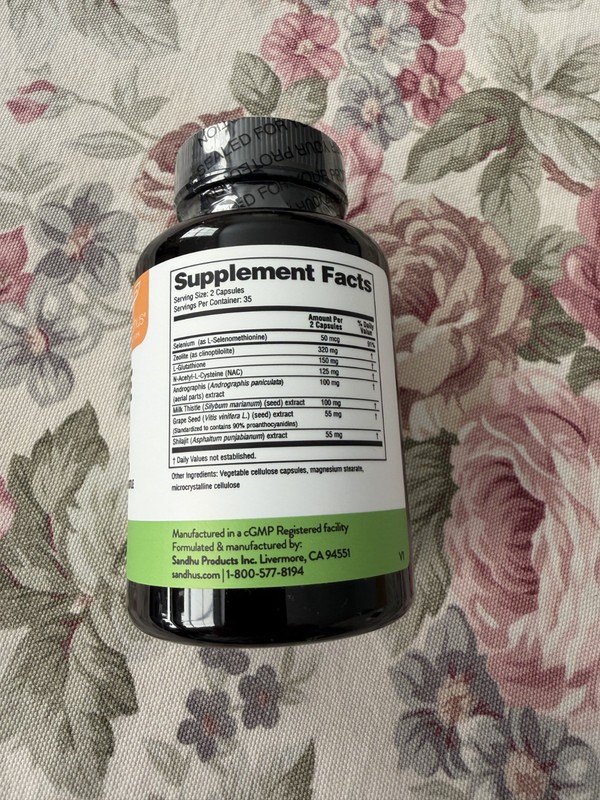 Zeolite Detox For Adults | Liver Cleanse Detox&Repair Support | High Absorption gallery