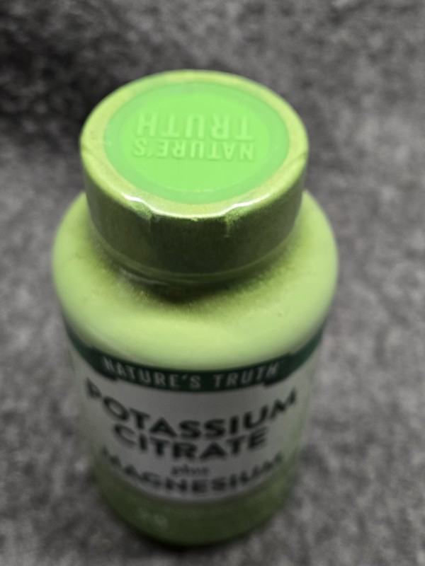 Nature's Truth Potassium Citrate + Magnesium Supplement 90 Capsules Exp. 04/2027 gallery