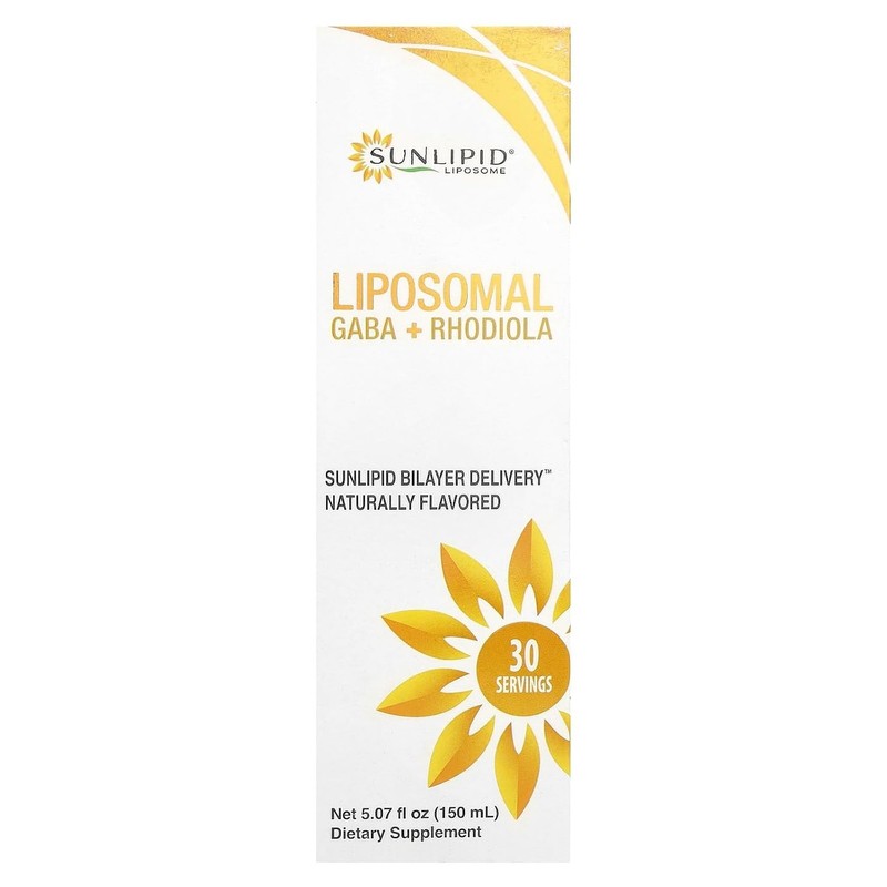 SunLipid Liposomal GABA + Rhodiola, 5.07 fl oz (150 ml)