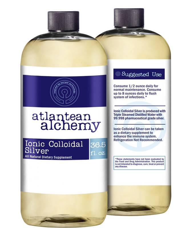 Ionic Colloidal Silver Half Gallon 20PPM