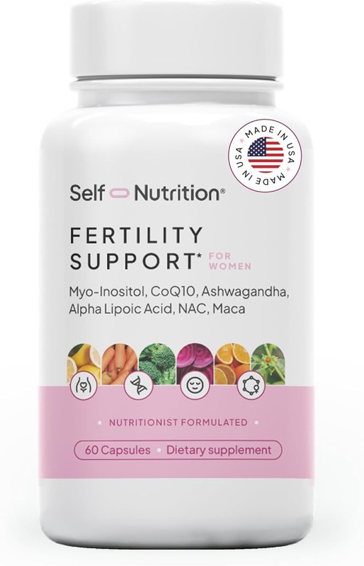 Fertility Support for Women | Conception for Her, Coenzyme Q10, Ashwagandha
