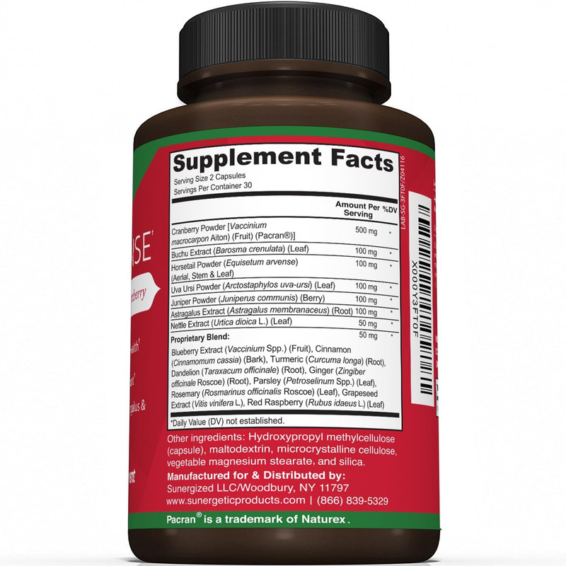 Premium Kidney Cleanse Supplement – Powerful Kidney Support Formula with Cranber gallery