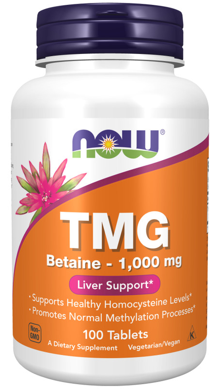 Now Foods TMG Betaine 1000mg 100 Tabs