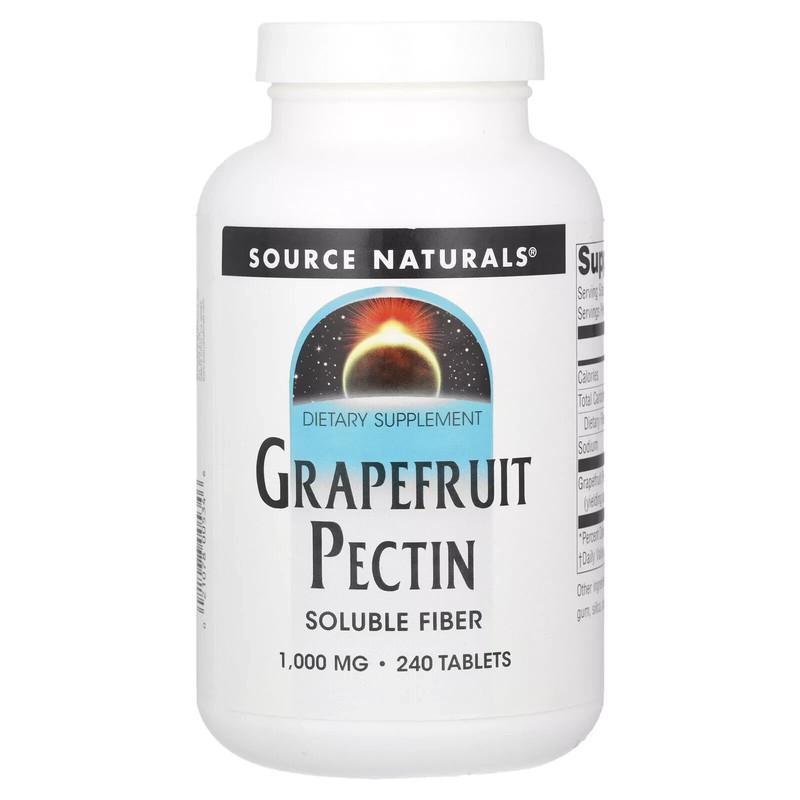 Source Naturals Grapefruit Pectin 240 Tablets