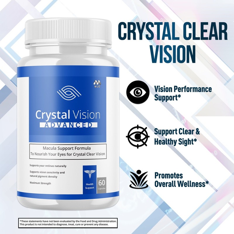 (5 Pack) Crystal Clear Vision Pills Advanced Eye Vision Support 300 Capsules gallery