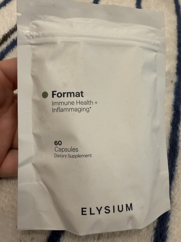 ELYSIUM Format Immune Health + Inflammaging - 60 Capsules Expires 08/2027 gallery