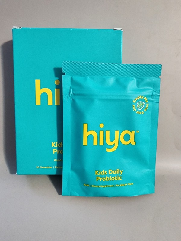 Hiya Kids Daily probiotics – 30 chews refill pack ￼