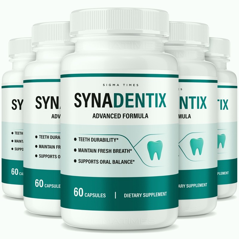 SynaDentix Capsules, Syna Dentix Oral and Dental Health Support – 5 Pack
