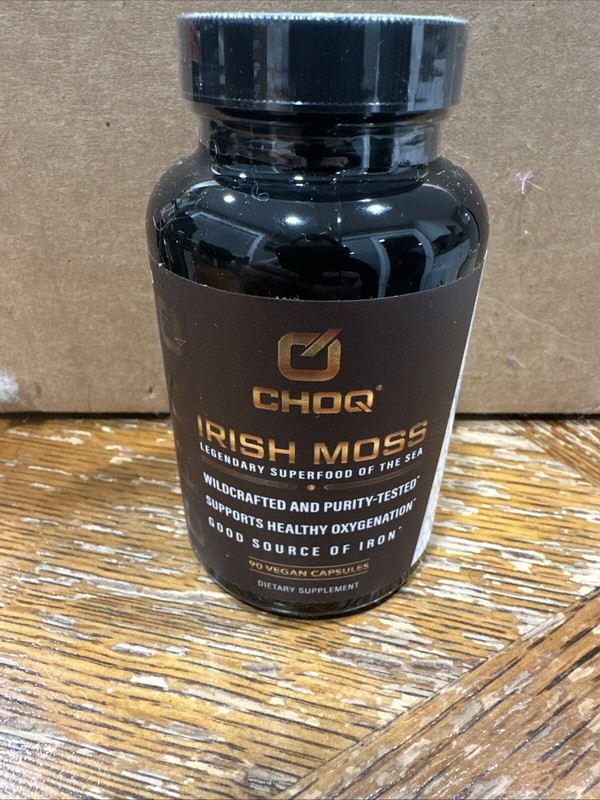 CHOQ Irish Moss – Organic Wild Crafted Sea Capsules, Healthy Skin, Gut…