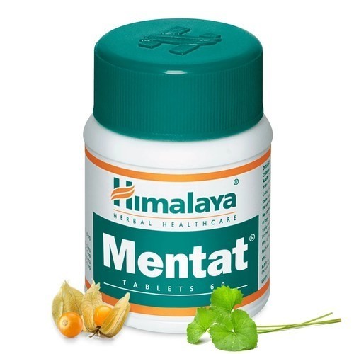 Himalaya MENTAT 60 Tablets Enhances Memory and Learning Capacity FREE SHIP