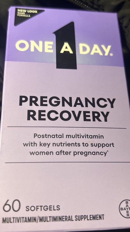 🔥✅ OneADay Pregnancy Recovery Postnatal Multivitamin 60 Softgels Exp 2027+ NEW