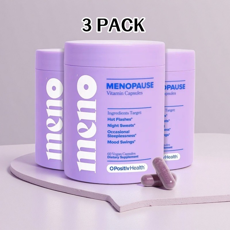 3PCS O Positiv Vitamins for Menopause ~ (Hormone~Free)+ 60 Count