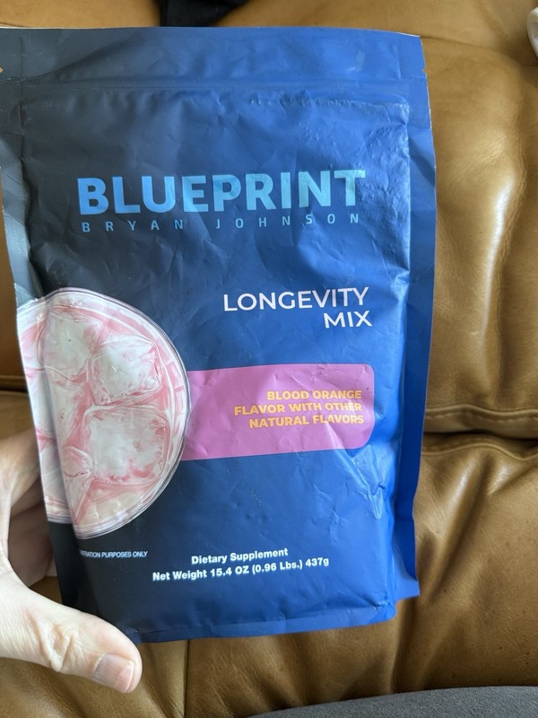 Blueprint Bryan Johnson Longevity Mix - Muscle Builder & Recovery 1-LB Exp: 3/27 gallery