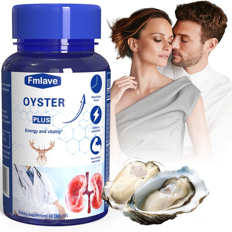 3X Oyster Extract Supplement Support Male Energy & Vitality Kidney Healthy 180ct gallery