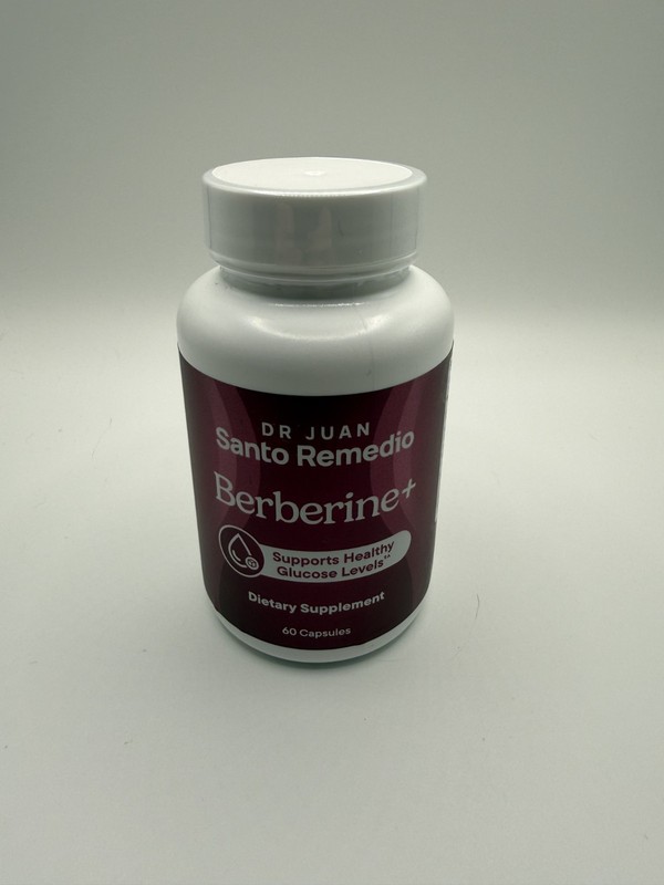 Dr Juan Santo Remedio Berberine+ Dietary Supplement 60 Capsules – Brand New Seal