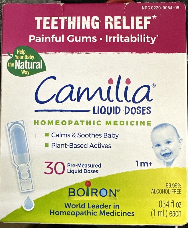 Boiron - Tethng Rlf Camlia 30 Liquid Doses - 1 Each - 30 DOSE Exp. 01/2025
