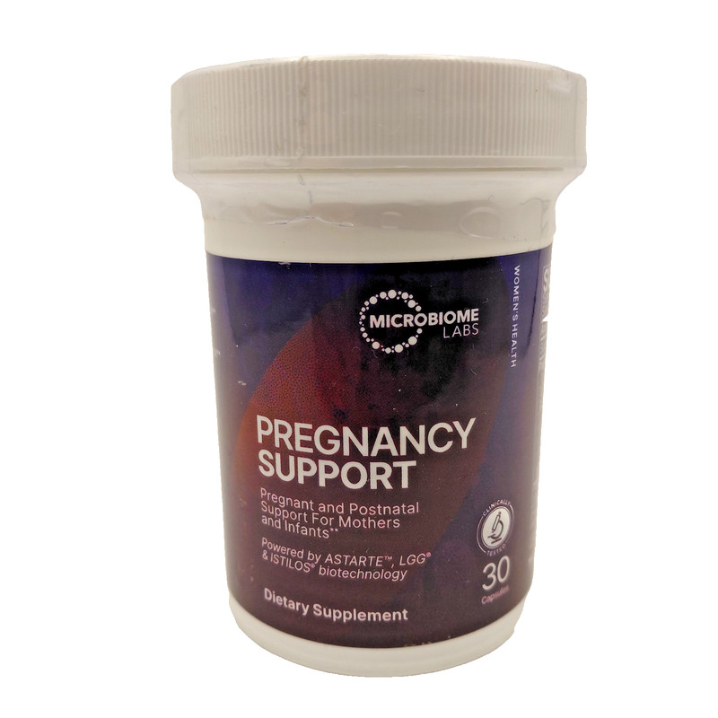 Microbiome Labs Pregnancy Support – Prenatal & Postpartum Probiotics – 30ct.
