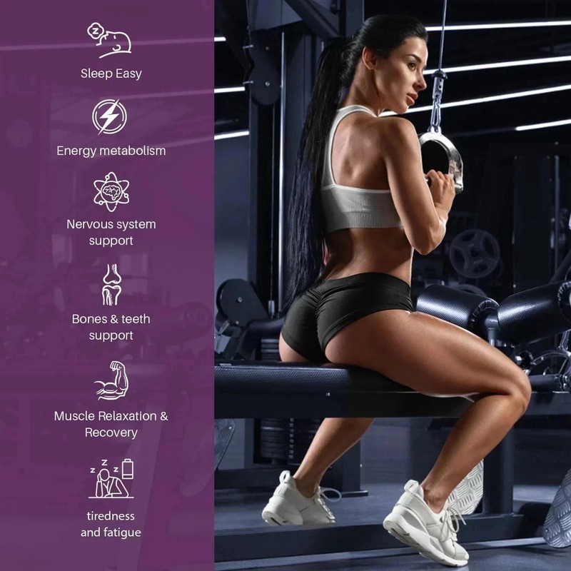 Magnesium Complex 700mg 12 in1 Magnesium Supplement with Glycinate Citrate-2 Pcs gallery