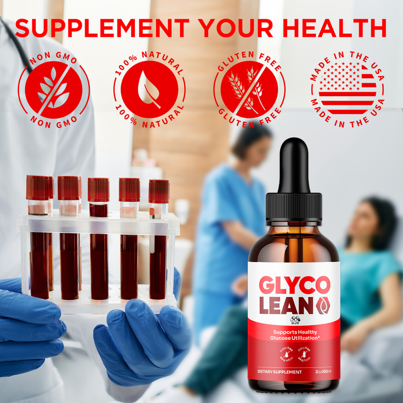 (5 Pack) Glyco Lean Drops Blood Support Vitamin Formula GlycoLean 150 Servings gallery