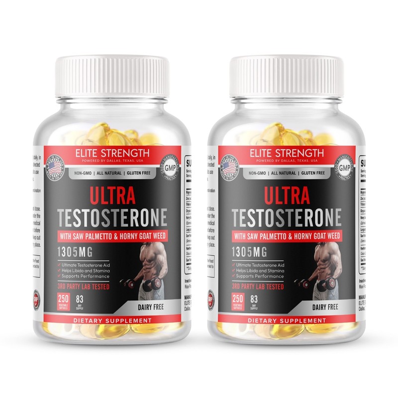 500 Natural Testosterone Booster Increase Energy Improve Muscle Strength Growth gallery