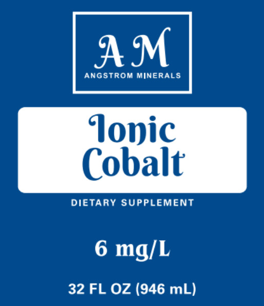 32 oz Ionic Cobalt Supplement by Angstrom Minerals gallery