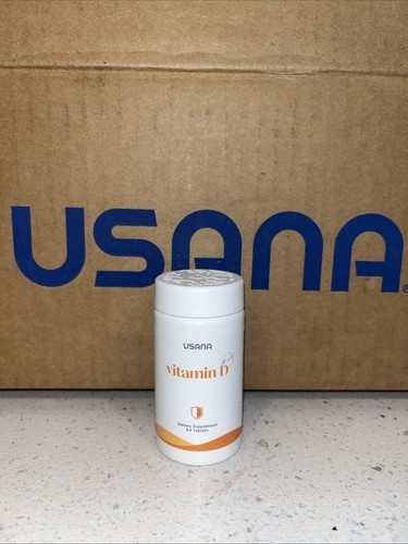 USANA Vitamin D 84 Tablets Exp 7/2027 – New/Sealed!