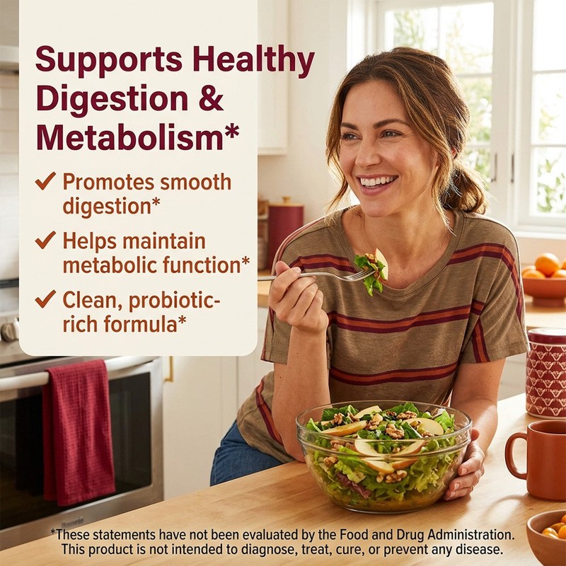 Apple Cider Vinegar Complex Natural Digestive Cleanse Vegan 30/60/120 Capsules gallery