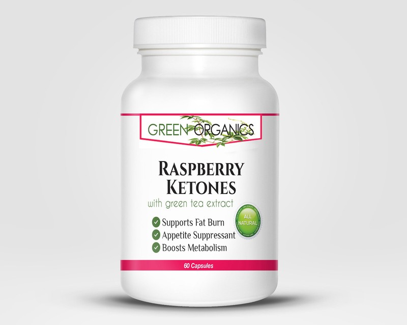 Raspberry Ketones with Green Tea Extract by Green Organics – Weight Loss