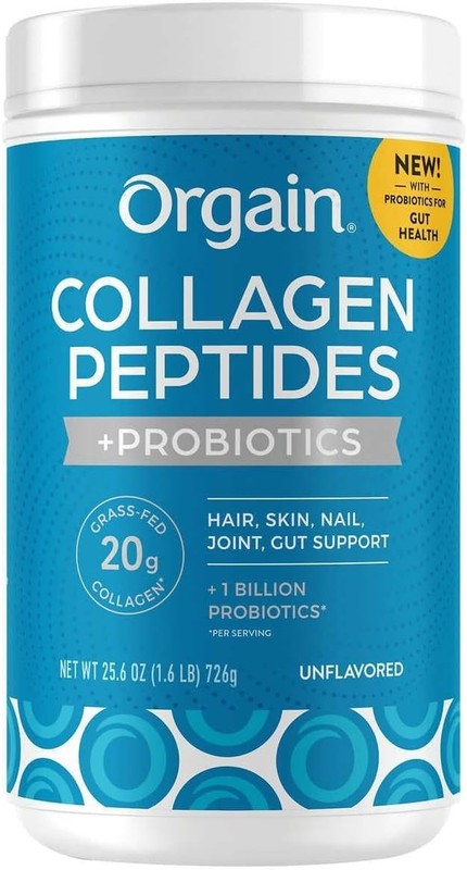 Orgain Collagen +Superfoods with 20 Grams of Grass-Fed Collagen, 25.6 oz