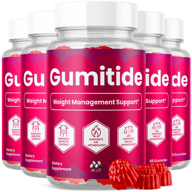 (5 Pack) Gumitide Keto ACV Gummys Vitamin Max Supplement Gumi Tide 300 Gummies