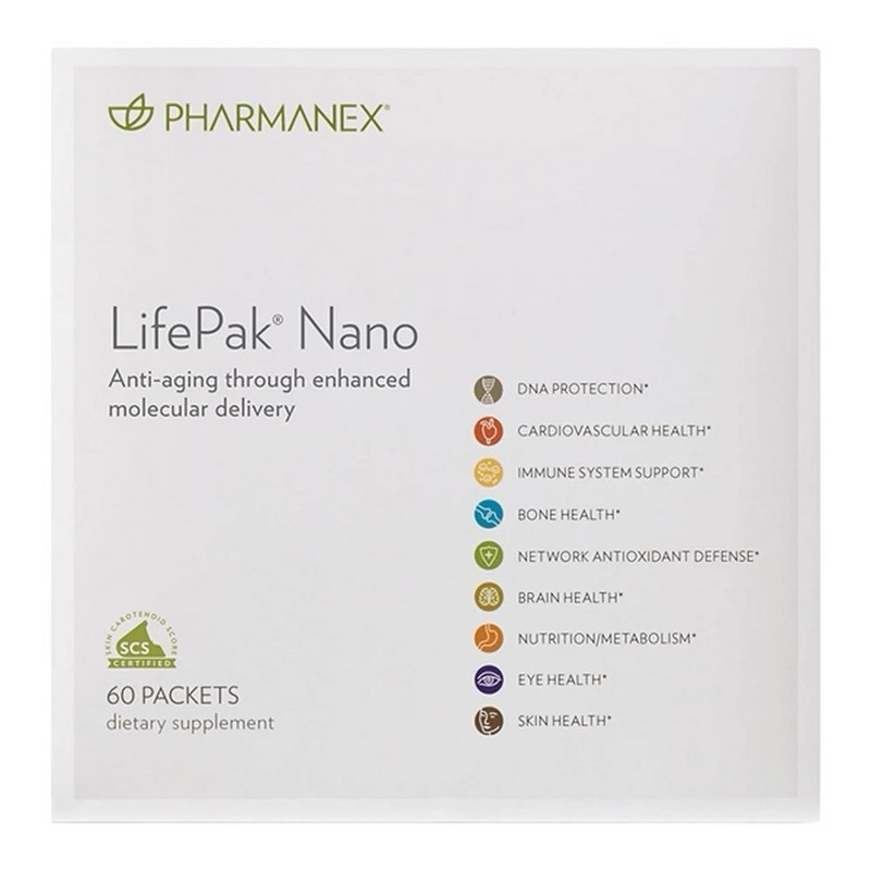 Nu Skin NuSkin Pharmanex LifePak Nano 60 Packets Exp 01/2027 LATEST ARRIVAL NEW