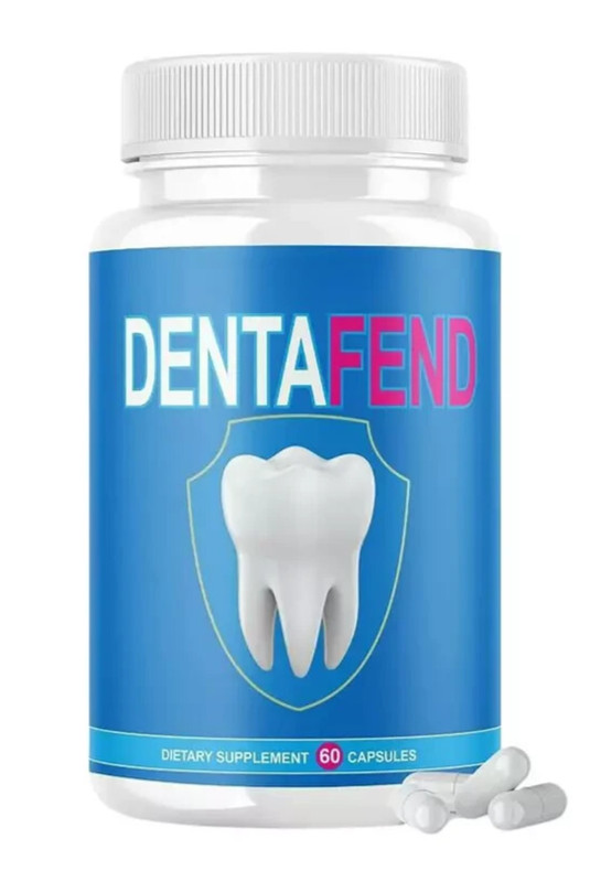 Dentafend for Teeth Supplement Dentafend Pill for Teeth 60 Capsules (1 Pack)