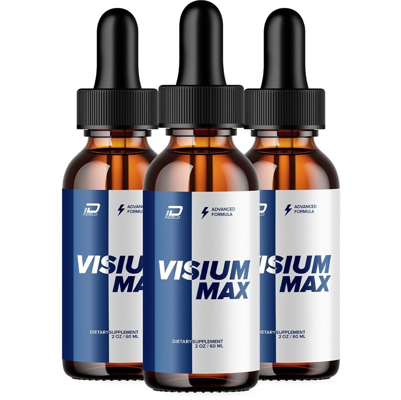 (3 Pack) Visium Max Drops Healthy Formula – VisiumMax Drops All Natural Levels