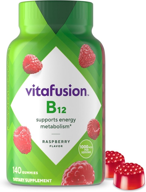 Vitafusion Extra Strength B12 Gummy Vitamins 170 Ct EXP 11/26